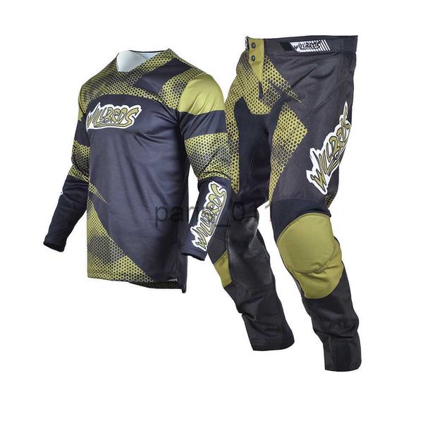 Outros Vestuário Frete Grátis Mayhem Gear Set Motocross Racing Calças Willbros Street Moto Kits Street Moto Moto Terno Mens X0926