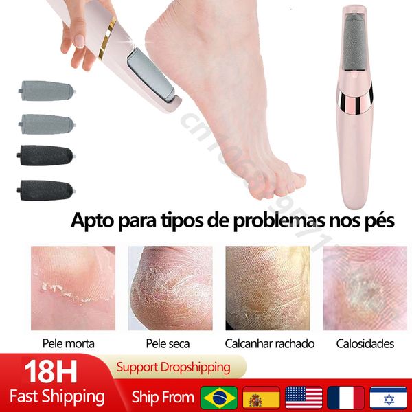 Cuidados com os pés 2023 Elétrica Moagem Pele Dura Ruptura Trimmer Dead Pedicure Recarregável Ferramenta Removedor Callus 230926