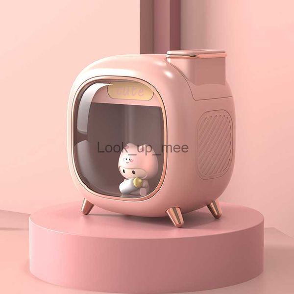 Umidificatori Cute Pet Umidificatore da tavolo Casa Grande volume di nebbia Mini Car Umidificatore Aromaterapia YQ230926