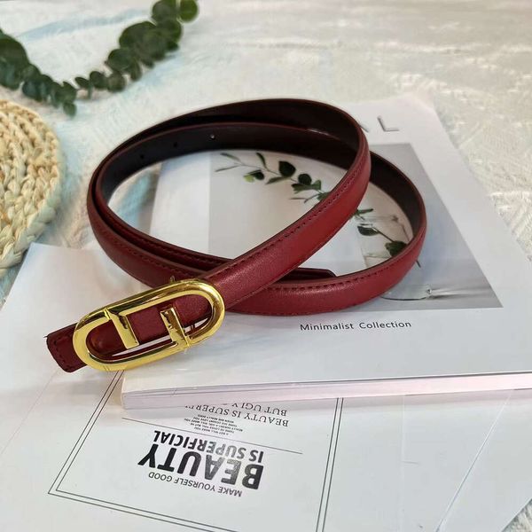 Cintura classica per accessori per abito da donna con fibbia a lettera Cintura per stilista di moda Larghezza 2,0 cm Cintura casual per jeans da ragazza preppy di lusso