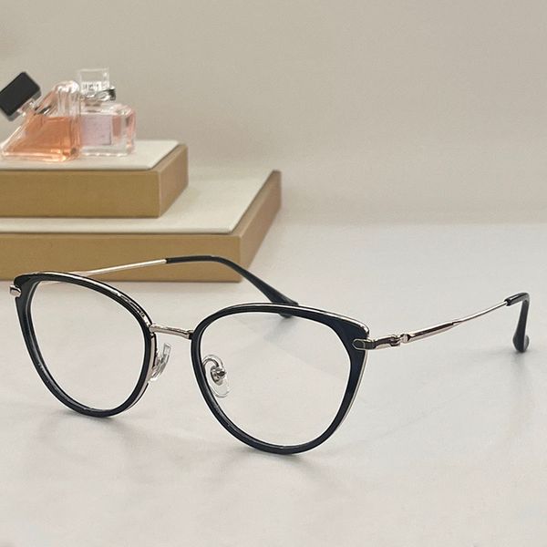 Óculos ópticos de designer sênior atividades ao ar livre deslocamento para o trabalho homens de negócios placa oval armação de olho de gato 95V emagrecimento mulheres bonitas e elegantes