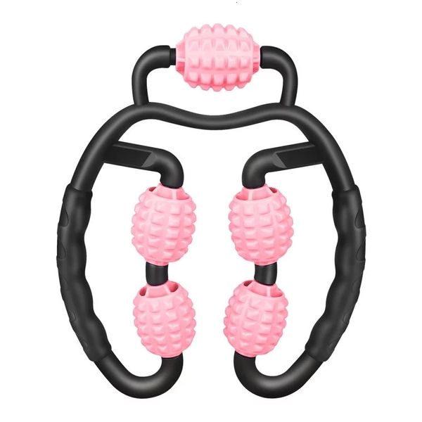 Cerchi per yoga Anello per yoga Pilates Roller Gamba Massaggiatore muscolare Avambraccio Schiuma Vertebra cervicale Rilassamento Modellamento del corpo Sport Attrezzature per il fitness da ufficio 230925