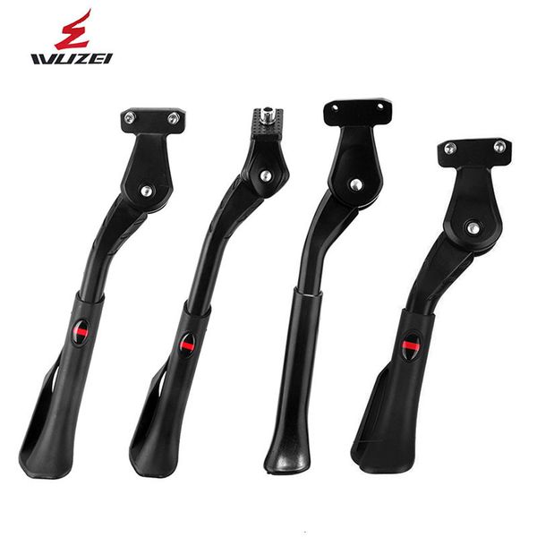 Attacco manubrio WUZEI MTB Supporto in alluminio 20242627529 pollici Mountain bike Supporto per parcheggio Calcio laterale Tutore per piede Ciclismo Parte 230925