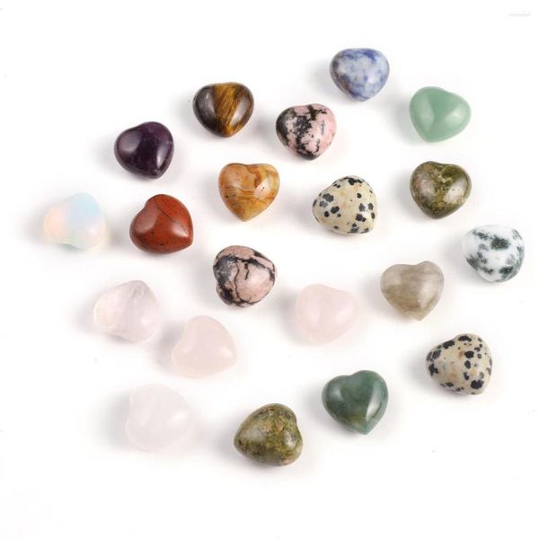 Ожерелья с подвесками, 3 шт., ожерелье из натурального камня, мини-непористое сердце, маятник, подвески для изготовления ювелирных изделий, аксессуары для серег «сделай сам»