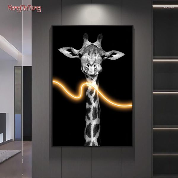 Lâmpada de parede moderna animal led interior pintura luz com decoração para cozinha sala estar jantar sofá quarto cabeceira