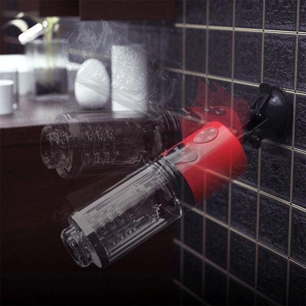 Masturbators Automatic Telescopic Rotating Masturbation Cup Electric Male Exerciser Ghost 230_voghion.com