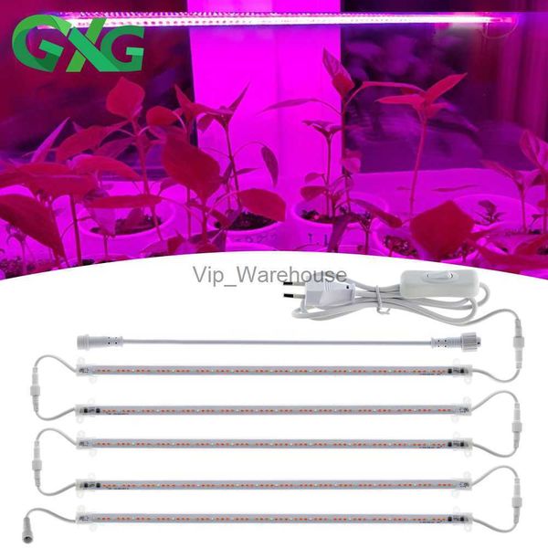 Grow Lights Grow Light Tubes LED 220V 7W Plant Bar Lights Spettro completo Phytolamp per piante da interno Acquario Serra Tenda Lampade da coltivazione YQ230926