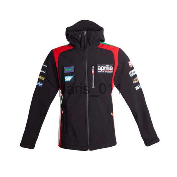 Altro abbigliamento Moto Felpa con cappuccio Zip Maglione in pile per Aprilia Motorcycle Racing Team Giacca Mantieni calda Felpa invernale x0926