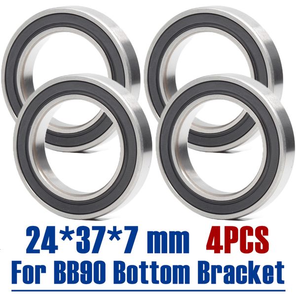 Conjuntos de grupos de bicicleta MR24372RS Rolamento de esferas 24377 mm 4 Pcs Aço cromo Direto Pressão Selo de poeira 27377 LLB Rolamentos de manivela para suporte inferior BB90 230925