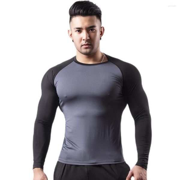 Body Shaper da uomo Prayger Wam Top da uomo Fit Shaper Sport Fleece Sweat Camicie a maniche lunghe dimagranti