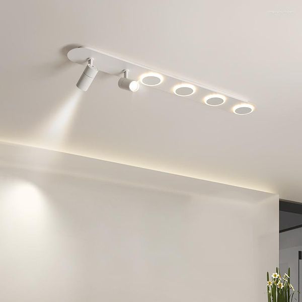 Lampadari Nordic Strip Led con faretti Corridoio Lampade da soffitto per soggiorno Camera da letto Balcone Home Decor Apparecchi di illuminazione