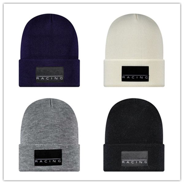 Chapéus de designer de moda masculino e feminino gorro outono / inverno chapéu de malha térmica chapéu de marca de esqui gorro de alta qualidade xadrez crânio chapéu de luxo boné quente pedido misto