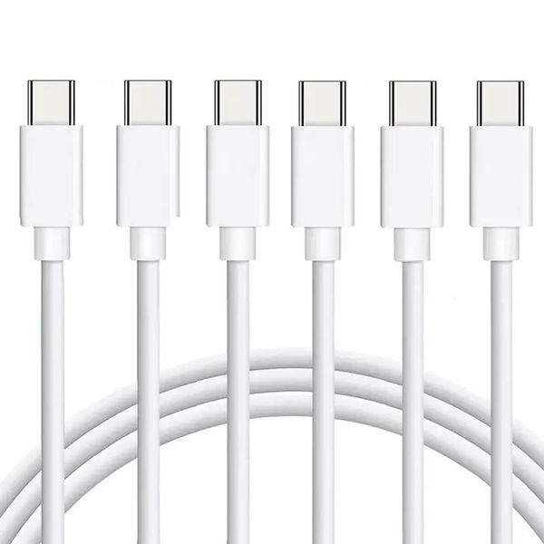 Быстрая зарядка iPhone, 2 шт., кабель USB C длиной 3,3 фута, быстрая зарядка данных PD для iPhone 15/iPad Pro/Samsung Galaxy S23 S22 S21 S20 Ultra
