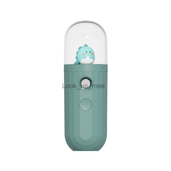 Luftbefeuchter Tragbare Gesichts Schönheit Spray USB Wiederaufladbare Luftbefeuchter Gesicht Instrument Spot Reiniger Cartoon Tier Mini Nano Spray YQ230926