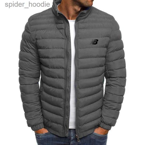 Herren-Daunenparkas, Herren-Herbst- und Winter-Wärmespeicherjacke, leichte, mit Daunen gefüllte Bubble-Skijacke, gesteppte, verdickte Jacke, S-3XL, L230926