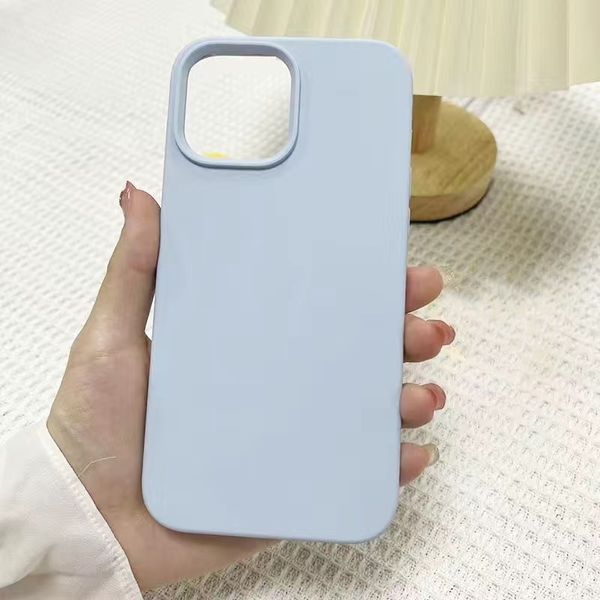 Apple Classic Официальный случай Silcione 15 плюс 14 13 12 11 Pro Max Liquid Silicone Candy Color Coque Capa для Apple iPhone защищает бампер