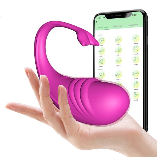 Вибраторы, управляемые через приложение, вагинальный GSpot, анальный вибрационный массажер для яиц, носимый стимулятор, секс-игрушки для взрослых для женщин, пар 230925