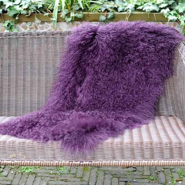 Cobertores CX-D-24K macio pele de carneiro tapete cadeira capa quarto tapete quente peludo assento área de pele tapetes cobertor
