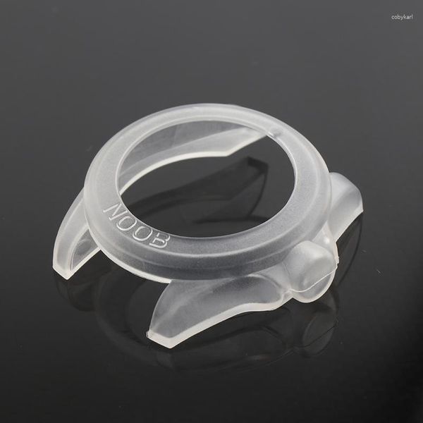 Kit di riparazione per orologi Custodia protettiva in silicone trasparente impermeabile antigraffio adatta per accessori fantasma d'acqua con diametro di 40 mm