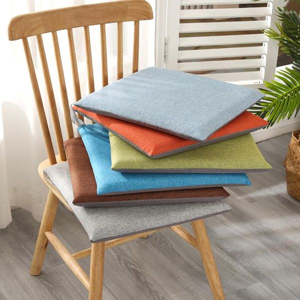Almofada antiderrapante assento de espuma de memória cadeira removível e lavável com alças espessadas e confortáveis
