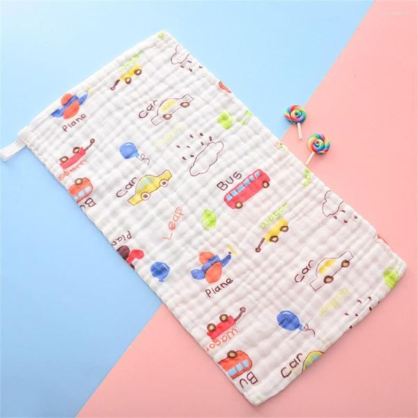 Handtuch Quadratisch Hand Baby Sechsschichtige Gaze Hochdichter 6-schichtiger Tüll Gesichtsfütterung Kinder Taschentuch Heimtextilien Produkte