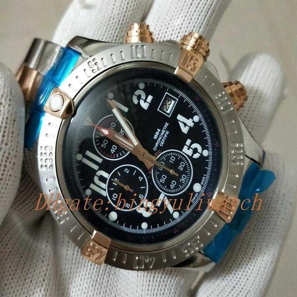 Super relógios de fábrica de luxo masculino edição blackbird relógios masculinos 1-12 marcação relógio de quartzo cronógrafo balck dial relógio masculino wr337q