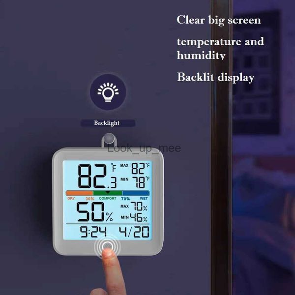 Umidificatori MI Smart LCD Termometro digitale Igrometro Temperatura ambiente interno Misuratore di umidità Sensore Indicatore Stazione meteorologica YQ230927