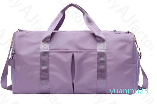 Sacos de viagem venda qualidade esportes yoga ginásio saco masculino ombro duffel carry seco molhado partir