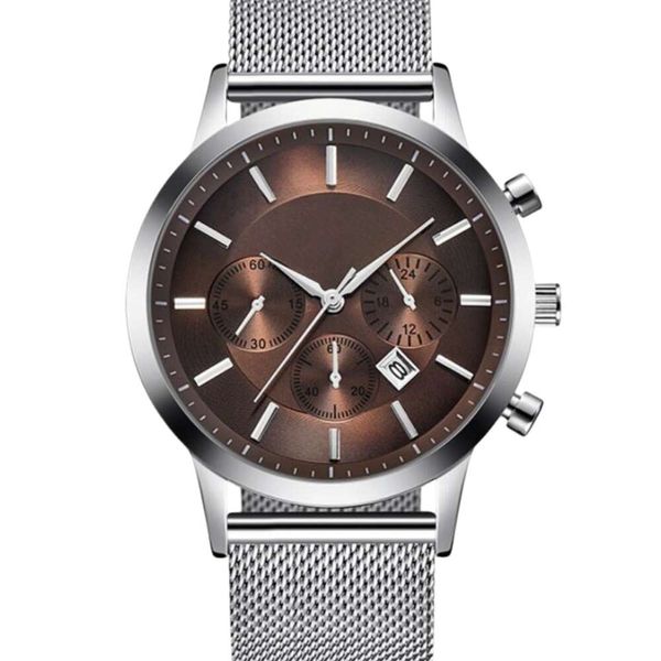 Qualität Gute Männer Uhr Luxus Auto Marke Herren Casual Uhren Wasserdicht Maserat Quarz Armbanduhr Designer Automatische Datum Männlich Boss247T Designer Uhren Für Männer