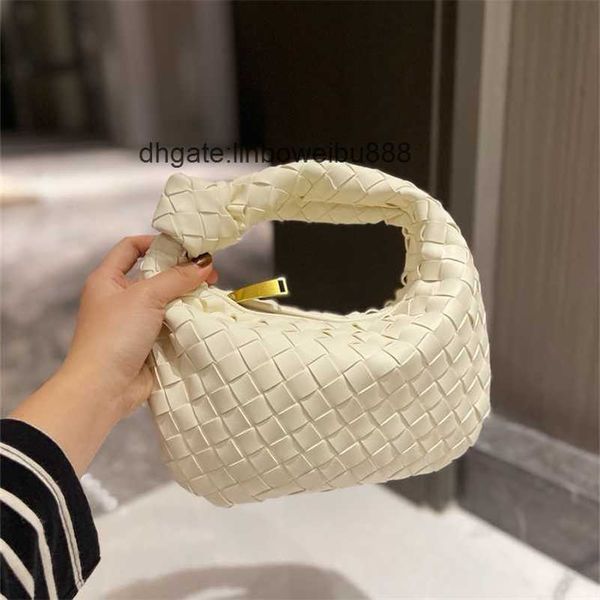 Tessuto Donna A ABottegas Jodie Ueneta Borsa di lusso Borse firmate Portafogli in vera pelle di alta qualità Borsa morbida in peluche Mini Furry Eco Fur Hobo Underarm Dumpli R5F7