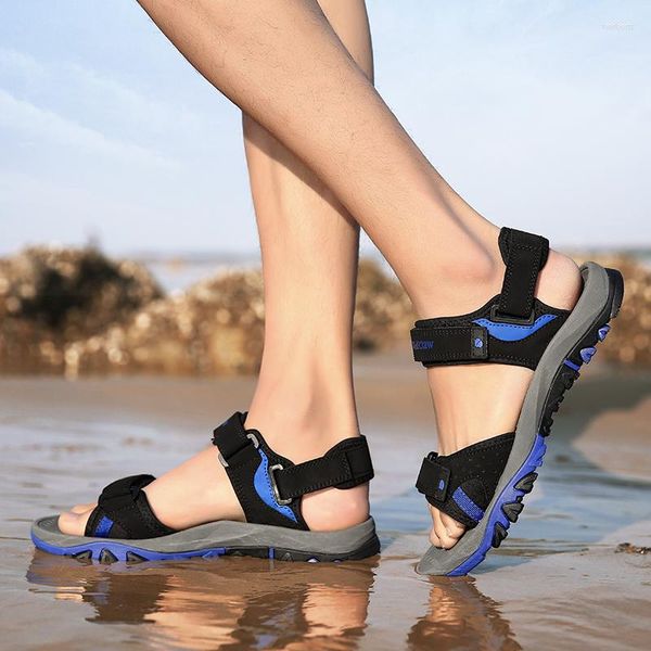 Sandalen Mountain Masculina Plastic Flat Piel Gladiator Roman Shoe Sandalias Playa Footwear Sandalhas Vietnam Rubber Em Sandalia