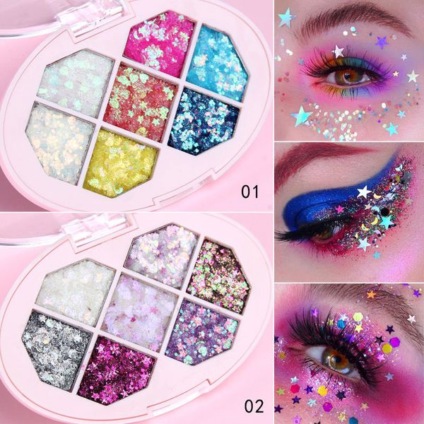 Corpo Glitter Rosto Jóias Sombra Shimmer Pigmento Corpo Rosto Olho Glitter Lantejoulas Gel Creme Olho Brilhante Pele Festival Cosmético Glitter 230926