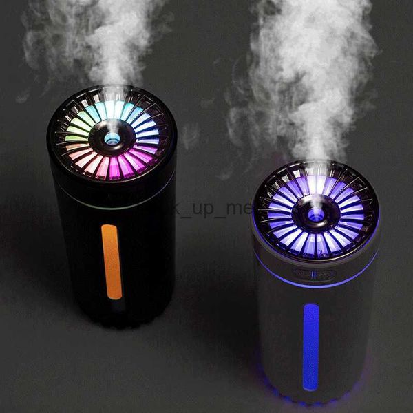 Umidificatori Umidificatore portatile da 300 ml USB Deodorante per auto Fogger per nebulizzatore con luce notturna a LED colorata Home Diffusore di aromi ad ultrasuoni YQ230927