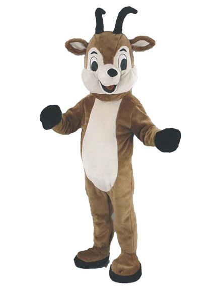 Costume della mascotte dell'orso del cervo del bambino di Halloween che cammina vestito di Halloween Vestito del costume di grande evento Vestito da festa