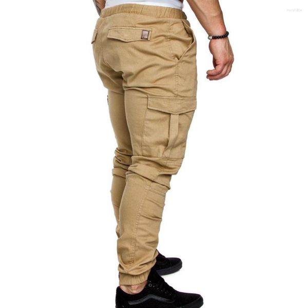 Shorts masculinos primavera outono calças de carga joggers sweatpants casual masculino roupas esportivas hip hop harem magro ajuste calças 2023