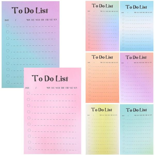 Outros suprimentos de varejo 400 Pcs Rainbow Notes Autoadesivo Memo Adesivos Pads Tag Sticky Bulk Decorativo Multiuso 230927