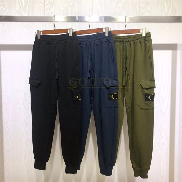 Pantaloni da uomo firmati Tasca con stemma ricamato Pantaloni da jogging Pantaloni sportivi da uomo casual Pantaloni sportivi da donna Elastico in vita Taglia M-XXL