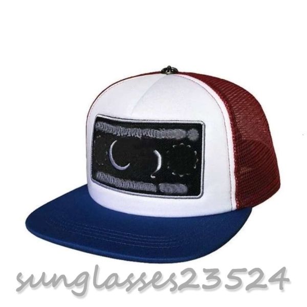 Cappellini da baseball con fiori incrociati berretti firmati da baseball con cuori da uomo Snapbacks blu neri cappelli da donna di alta qualità con marchio ch cap cromato