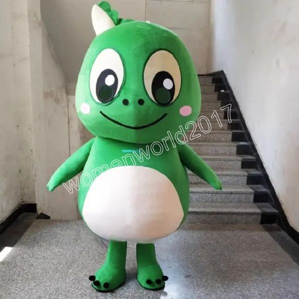 Halloween dinossauro boneca roupas mascote traje de alta qualidade personagem dos desenhos animados roupas terno unisex adultos outfit aniversário natal carnaval fantasia vestido