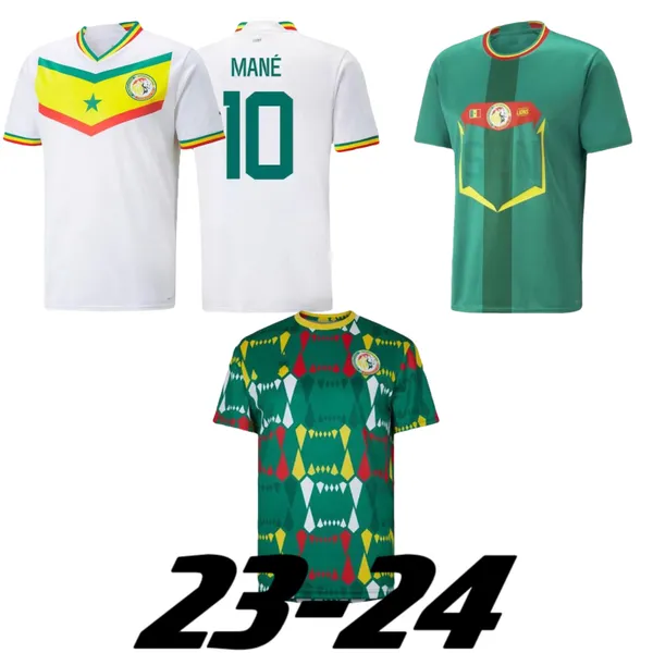 2023 senegal 1 stella maglie da calcio 22 23 nazionale mane koulibaly gueye koulibaly sarr maglia da calcio 2023 retrò vintage classica uniforme