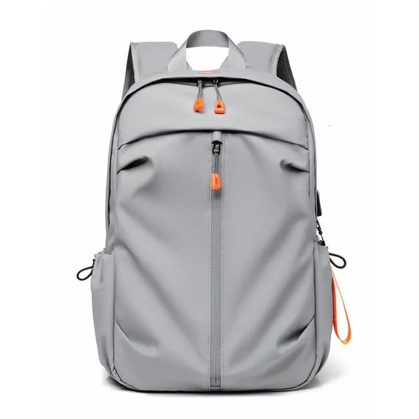 Schultaschen Rucksack für Männer Multifunktionaler Business-Notebook-Rucksack USB-Aufladung Wasserdichter Film Herren-Rucksack Freizeittasche 230927