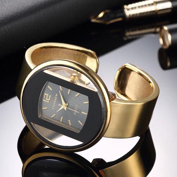 Armbanduhren Damenuhren Armbanduhr Gold Silber Zifferblatt Damenkleid Quarzuhr Bayan Kol Saati Damen