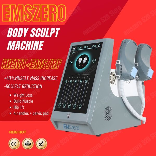 Estimulador muscular NEO RF DLS-EMSLIM EMSzero 14 Tesla Hi-emt Máquina de escultura corporal para queima de gordura