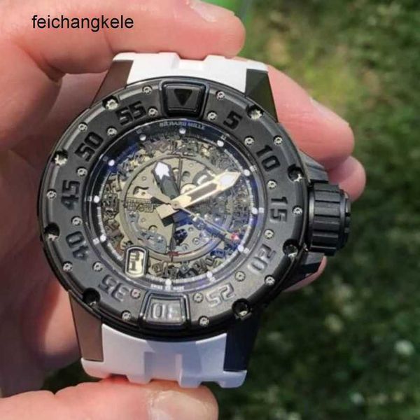 Richardmill Watch Mechanical Watches Richar Milles Divers Rm 028 All Black Limited 30 Parçalı