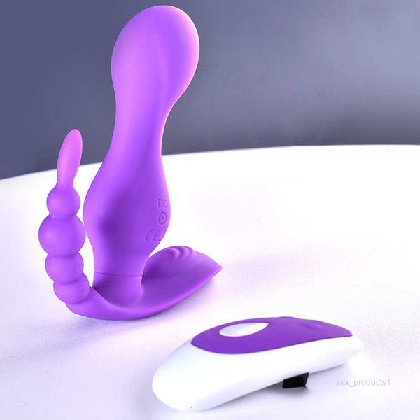 Dildo Vibratör Kablosuz Uzaktan Kontrol Amaze Titreşimli Panties G Spot Klitoris Stimülatör Anal Seks Oyuncak Kadınlar Çift