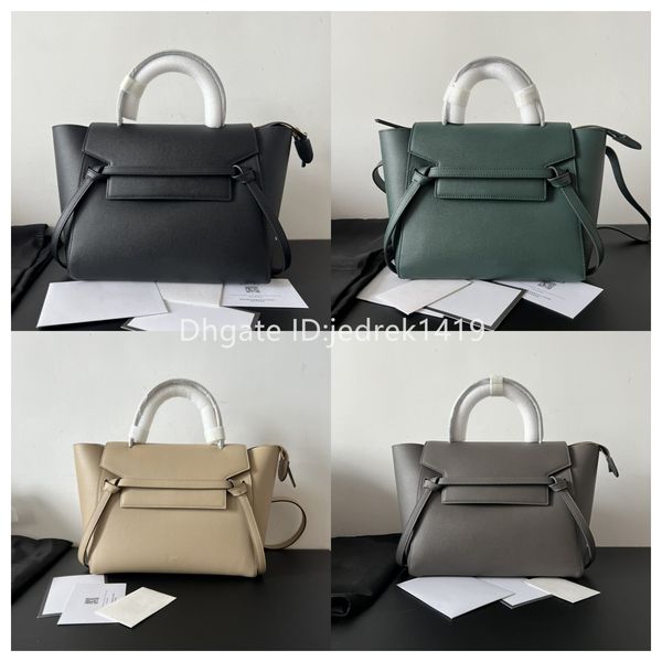 marsupio classico di design cintura Triomphe borse a tracolla di pesce gatto borse di design in pelle di vitello nano patta di moda borsa con coulisse borsa di lusso di grande capacità borsa con cerniera in nabuk