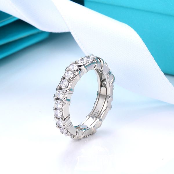 Liebes-T-Ring, Designer-Ringe für Damen, Edelstahl, eingelegter CZ-Stein, Diamantring, kreuzplattierter Gold-Silber-Ring, Designer-Schmuck für Party, Verlobung, US-Größe 6–9