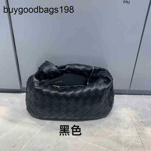 Jodies Bags BottegassVenetas Handtaschen 2023 Weiche Rindsleder gewebte Ochsenhorntasche Handtragende große Kapazität Clip Plissee Dumpling WM haben Logo 603w