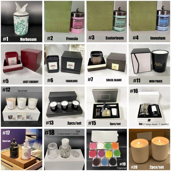 Brand Aromatherapy Candle Designer Weihrauch-Duftkerzen, duftendes Kerzenset mit Geschenkbox