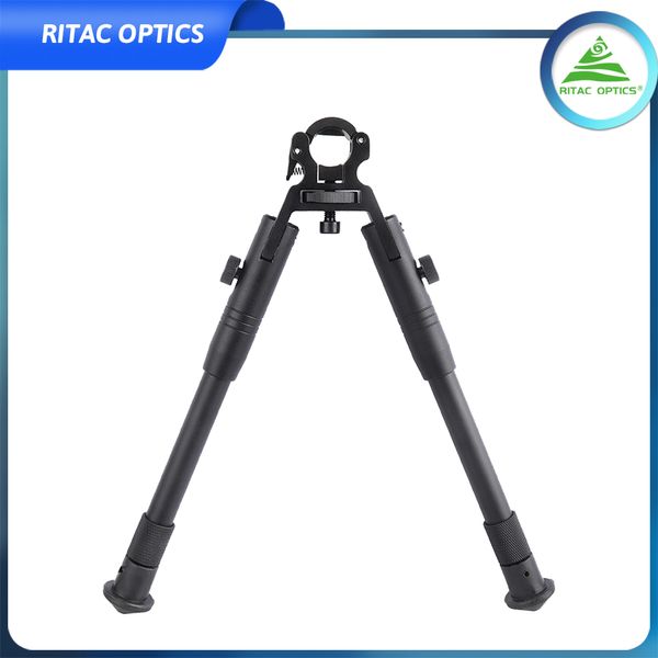 Kelepçesi Bipod Tutucular 6-9 inç katlanır Sert ayarlanabilir yükseklik kauçuk ayaklar metal evrensel montaj